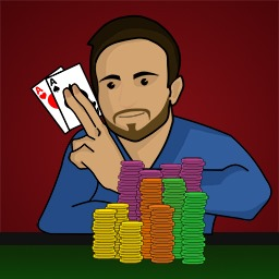 Lazy poker player and streamer