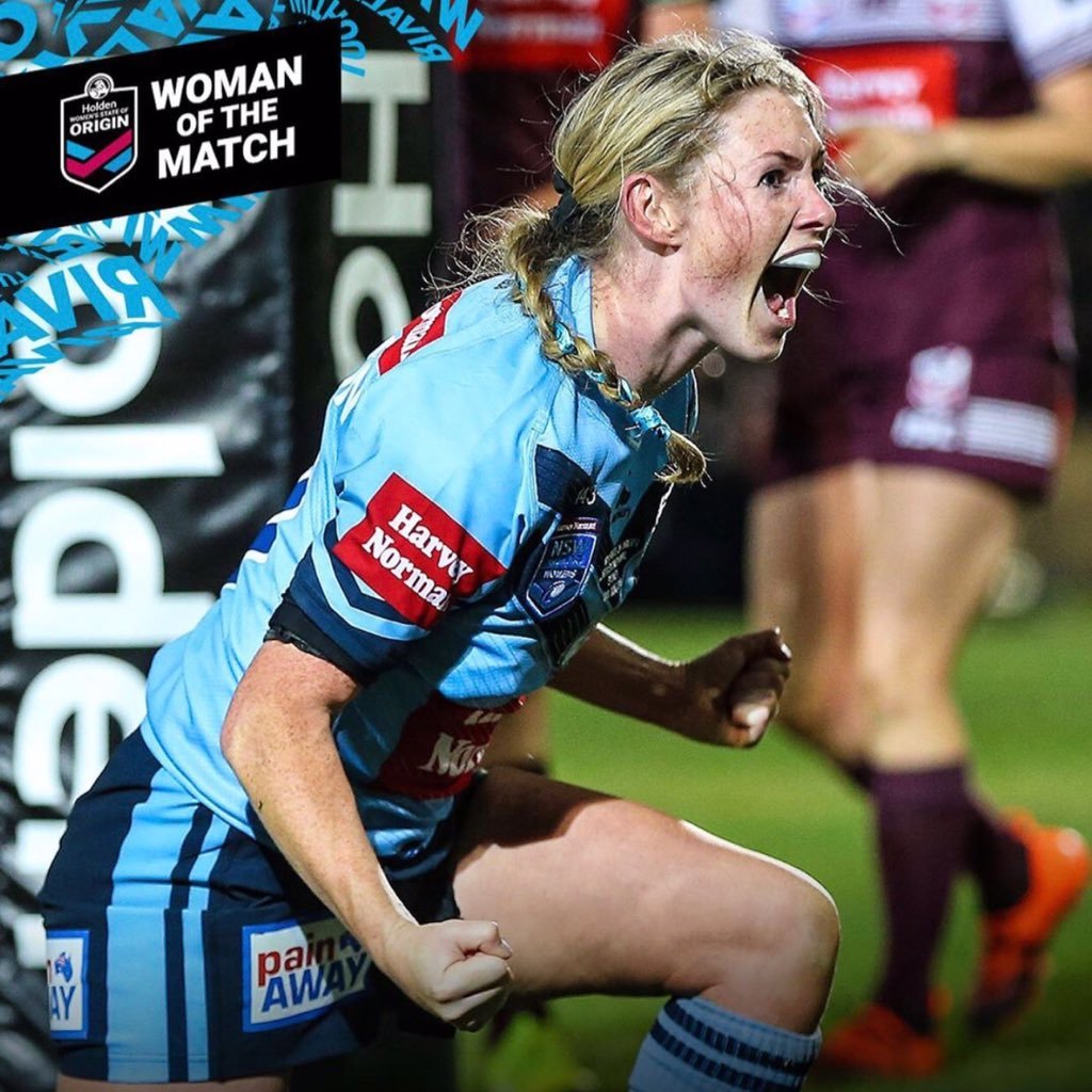 •Australian Jillaroo #130 •NSW State of Origin #143 •NRLW Parramatta Eels