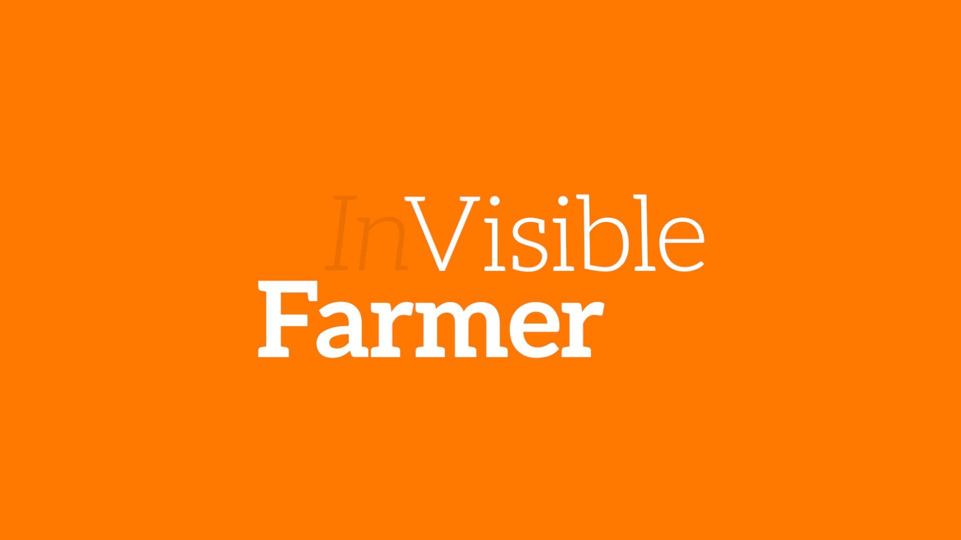 Invisible no more! Meet the incredible women who produce half of all you eat. 
Web-series streaming now. 
#VisibleFarmer #IAmAFarmer