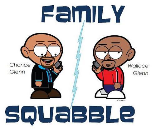 FamilySquabble's profile picture. Listen in as the Glenn brothers kick it back and forth over the phone.  
Sometimes they agree, and sometimes they don’t!