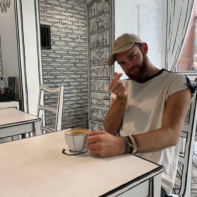 Luke_Boden's profile picture. 'Fuck off Boden you fucking stupid, bearded, vegetarian prick.'