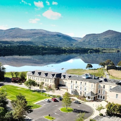 Exquisite location, 4* Family owned #lakehotel, perched on the lakeshore, overlooking The Lakes of #Killarney, surrounded by #Killarneynationalpark