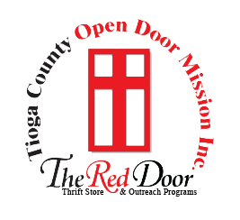 The Tioga County Open Door and Red Door Mission is a 501(c)(3) nonprofit organization. We strive to support the disadvantaged of our community.