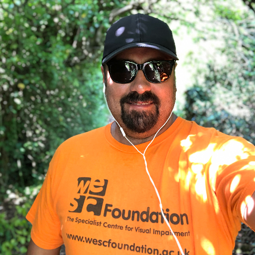 MarathonWESC's profile picture. Extremely proud to have been chosen to ‘hike’ the London Marathon 2020 for WESC Foundation - The Specialist Centre For Visual Impairment