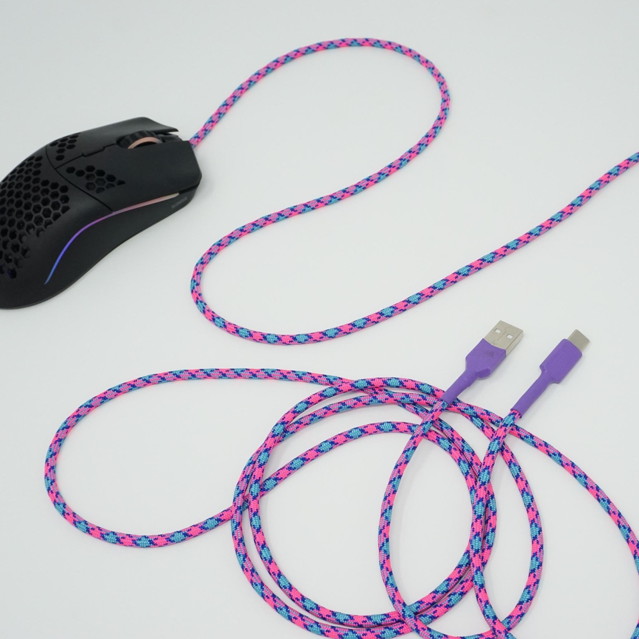 Handmade mouse paracord and customized USB cables, ship from the USA. Follow us on Instagram @dreamcables too! Contact us with any questions!