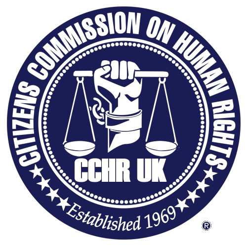 Citizens Commission on Human Rights UK, established in 1969 to raise awareness of human rights in the field of mental health.  - info@cchr.org.uk - 01342 313926