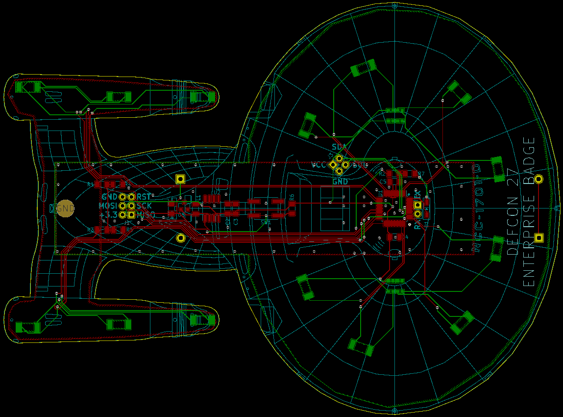 Official account for the DefCon Enterprise Badge.