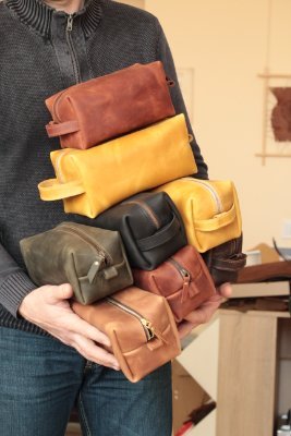 Personalized leather goods