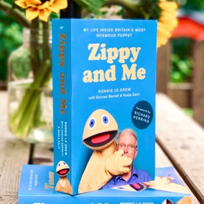 Hilarious behind-the-scenes memoir by Zippy puppeteer @punchand, with help from bestselling authors @BarrettsBooks & @NualaCalvi. Published by @unbounders.