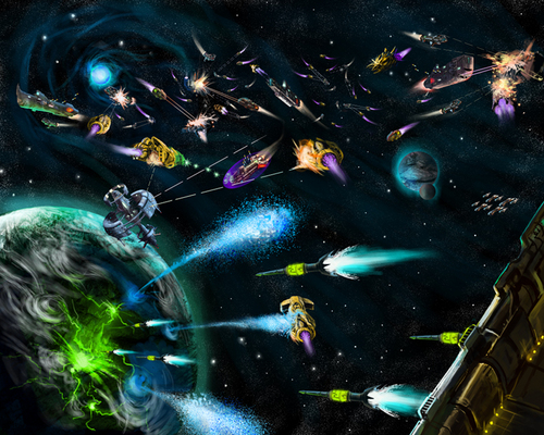 Dark Expanse© is a massive multiplayer online strategy game of galactic conquest.