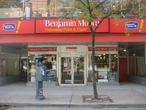 Downtown Toronto's largest Benjamin Moore Signature store that also carries Para Paints.  We have the most extensive wallpaper book collection in the city.