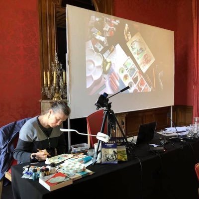 Collaboration betwān artist @Prof_Lockheart & psychology Prof @Mark_Blagrove. Producing art, empathy & insight from dreams in participatory public performances.