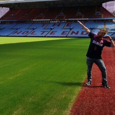 Villa through and through, ST holder Upper Holte with my lovely daughter, Savannah. You're getting a follow back if you love the Villa ⚽