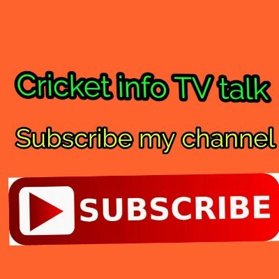 CricketinfoTVt1's profile picture. Cricket info TV talk