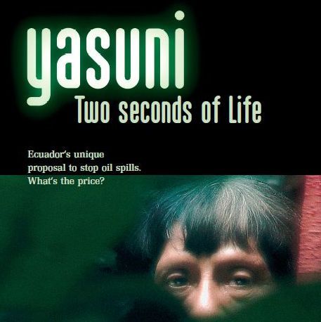 YasuniMovie's profile picture. Yasuní - two seconds of life is a documentary about Ecuador's president Rafael Correa's suggestion to the world to 'leave the oil in the ground'.