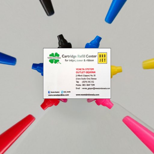 Veneta System Cartridge Refill Center, Free Delivery ( Gratis Layanan Antar Jemput ), Free Maintenanace Printer. Telp. : 085100477299 Office : 0274-542152