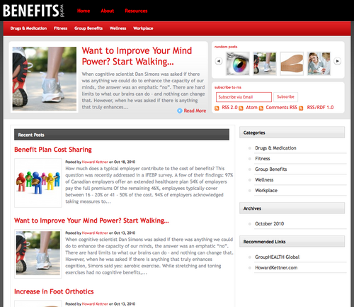 Canadian group insurance and wellness news, trends and tips.