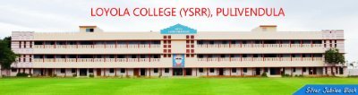 LoyolaPg's profile picture. Loyola college was Founded by Y.S. Raja Reddy Educational Trust. Handedover to Loyola instistutions in 1993 by Y.S Rajasheker Reddy,  the former Chief Minister.