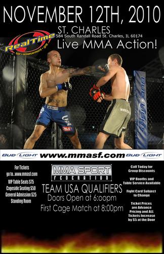 The MMASF is the premier, amateur mixed martial arts federation in the U.S.