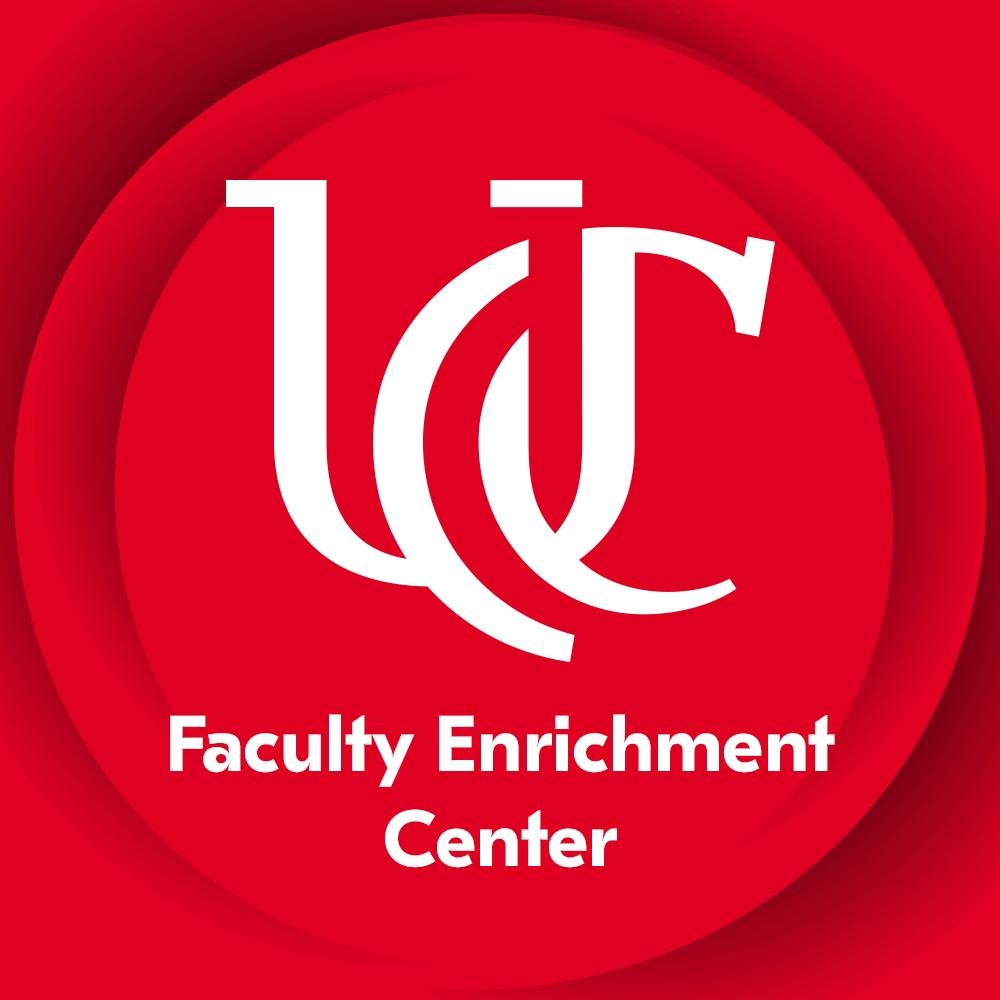 The Faculty Enrichment Center strives to serve as an intellectual and social commons for faculty at the University of Cincinnati.