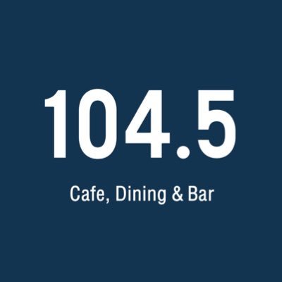 神田・淡路町 / 御茶ノ水にあるカフェ・ダイニング・バー “104.5（イチマルヨンゴー）”のアカウントです。ランチやドリンクのメニュー情報、DJやミニライヴなどイベントのお知らせもいたします。