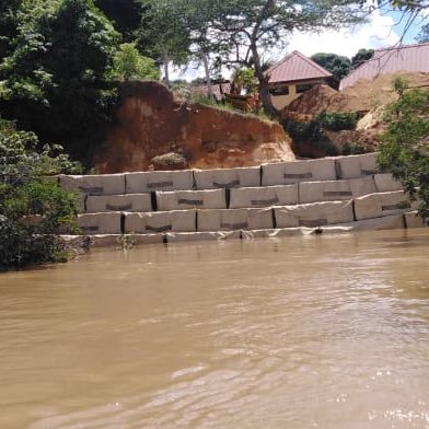 Experto en eco infraestructura rápida instalación Novablock control de inundaciones , contención taludes ,