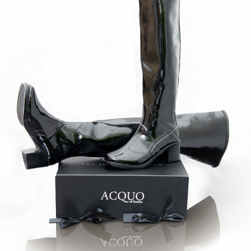 Luxury rubber boots in unique Swedish design. ACQUO boots are stunning handmade rubber boots. Order exclusive ACQUO Boots online!