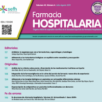 Farmacia Hospitalaria(@farm_hosp) 's Twitter Profile Photo