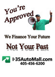 I-35 AutoMall is Oklahoma's premiere buy here pay here car lot, where we finance your future not your past.