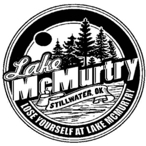 Lake McMurtry located near Stillwater, OK. We offer tent, RV camping, hiking / mountain biking trails, swimming, boating, fishing, disc golf, and kayak rentals.