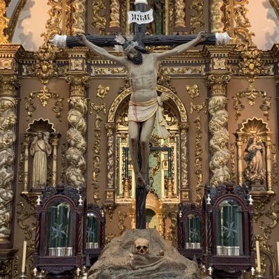 Stmo Cristo de la Vera+Cruz y Sangre Reales Cofradías Fusionadas. ⛪️ Iglesia de San Juan Bautista Málaga 1505 🦎🐌🐍💀