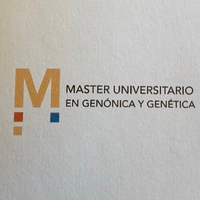 Cuenta oficial del Máster en Genómica y Genética por la @UniversidadeUSC y @uvigo