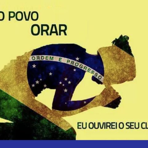 Orando sem cessar pelo Brasil nos dias ruins e principalmente nos dias bons. Você já orou pelo Brasil hoje?