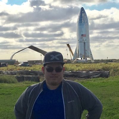 longtime The walking dead fan&Family. weather addict and longtime SpaceX Boca Chica follower.. names Alex B.