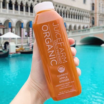 Cold pressed. Raw. Organic. Juice.