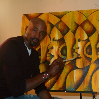 As an artist, I'm using my creativity to manifest African culture, knowledge and history through some of my art.