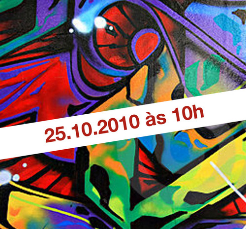 No dia 25.10.2010 às 10h acesse @grafitnorecreio e surpreenda-se!