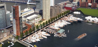 Rijnhaven Marina (Rotterdam Yacht Port) is het initiatief om samen met de omgeving te komen tot een haven voor superjachten midden in Rotterdam.
