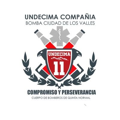 Twitter oficial de la Undécima Compañia del Cuerpo de Bomberos de Quinta Normal. Pudahuel, Chile
Ruta 68, Km 12.