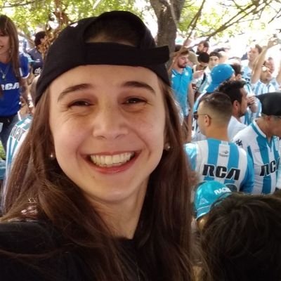Ingeniera Civil 👷🏼♀️
'Cumpliendo sueños'
''Hay que desconfiar 7 veces del calculo y 100 veces del matemático''
FANATICA DEL RACING CLUB DE AVELLANEDA.