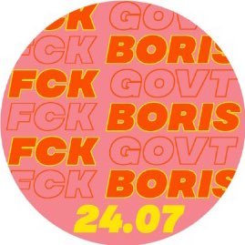 Street party to say: #FckBoris 😤🔥❌🖕🏾🔊 Thousands came on 24.07, now we run 24/7