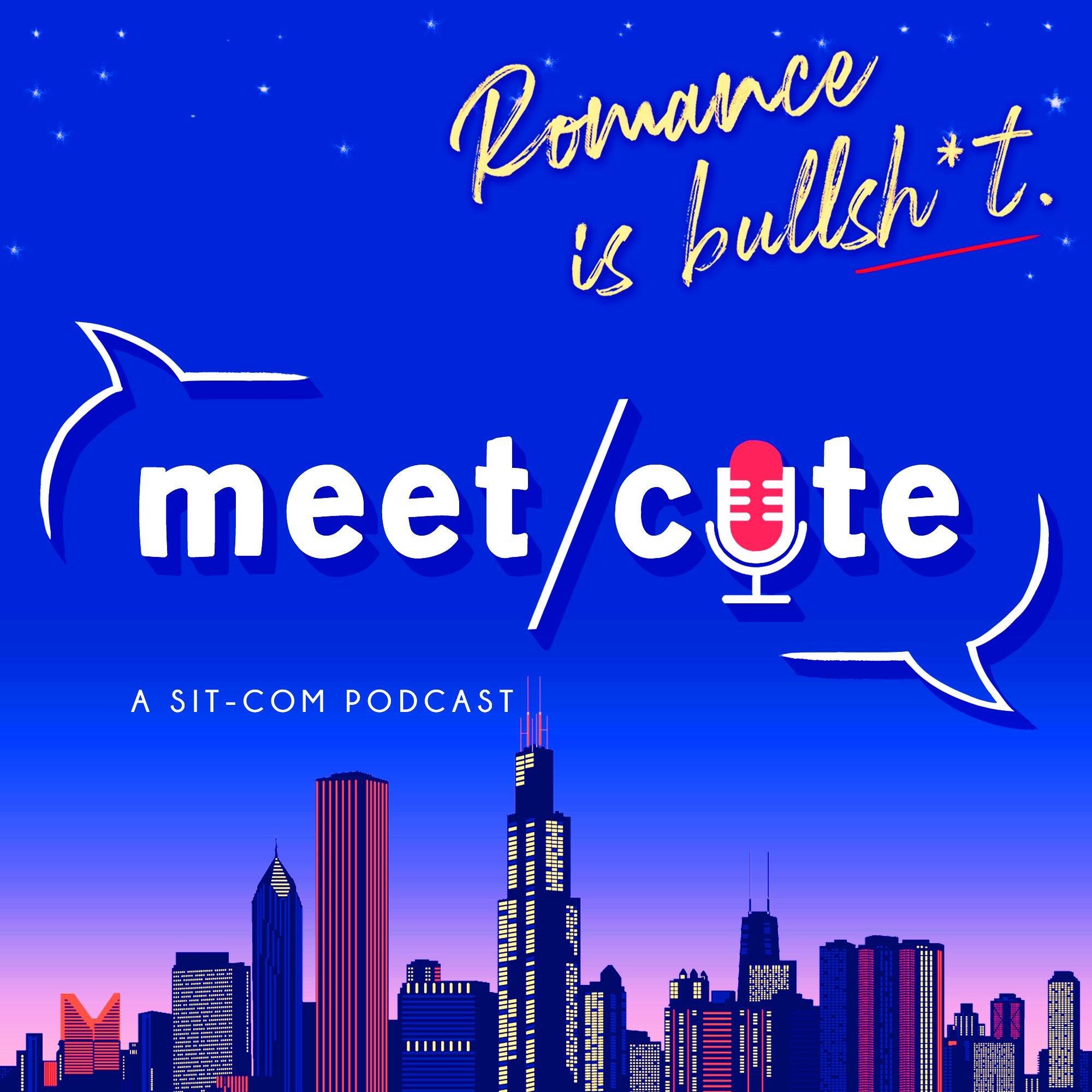 Rom-com sit-com podcast available on all the podcast things.