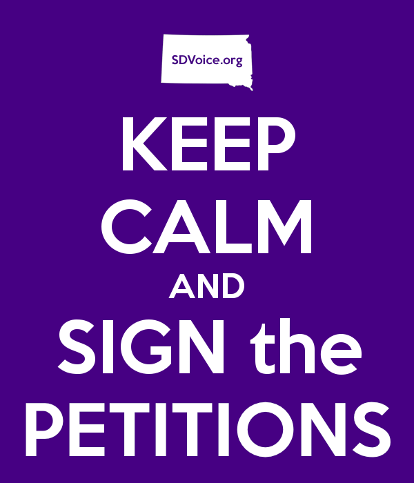 SDVoice is committed to protecting and preserving the right of South Dakotans to direct democracy. We are gathering signatures — join our cause!