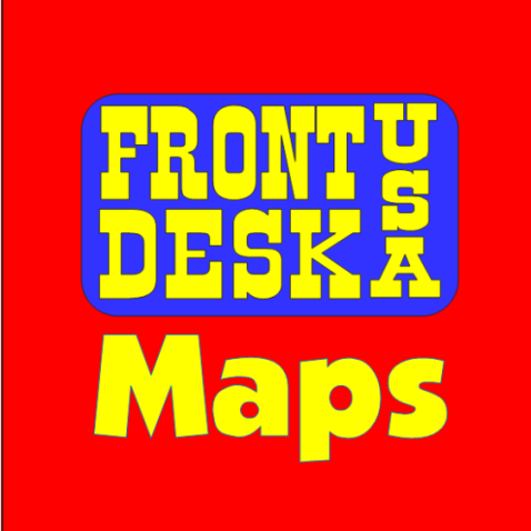 Front Desk USA is a niche paper map and mobile visitor information guides customized publishing platform. High quality color maps for hotels and their guests.