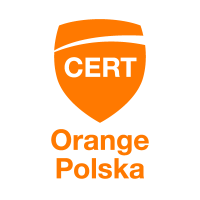 Jednostka reagowania na incydenty bezp. @Orange_Polska. Certified by Trusted Introducer ('01), @firstdotorg ('11). Kontakt: cert.opl@orange.com; SMS 508 700 900