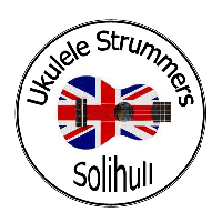 We are a community ukulele group based at Solihull - WMids area. We meet twice each month at the fabulous Land Rover Sports & Social Club. 
Why not join in ?