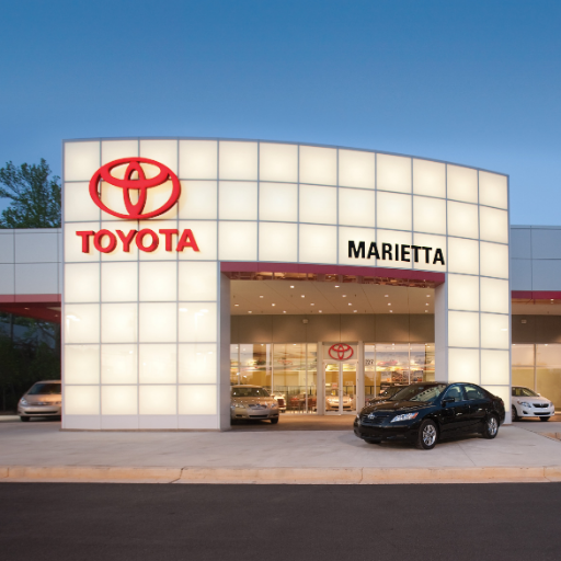 Marietta_Toyota's profile picture. 770.422.1490 New Toyota Dealership Offering Certified Used Toyotas, Award Winning Service and Collision Repair Center, plus Toyota Parts & On Site Rental Cars