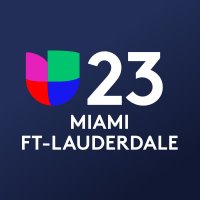 Univision 23 Miami(@Univision23) 's Twitter Profile Photo