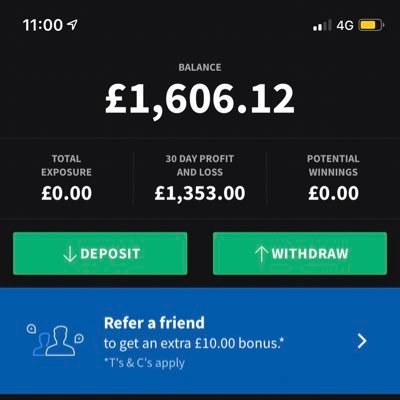 Thebetlayer123's profile picture. Everyday laying bets and making a living 💰 💰💰