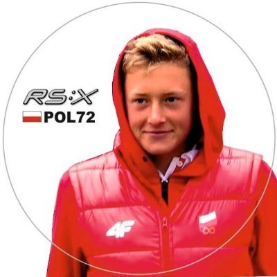 Young sportsmen, windsurfer, member of Polish National Team, class RS:X